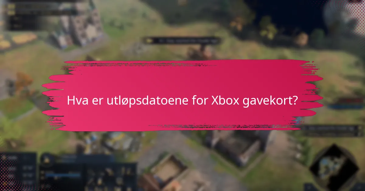 Hva er bruksgrensene for Xbox gavekortsaldoer?